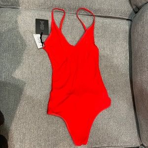 Aritzia ribbed bodysuit